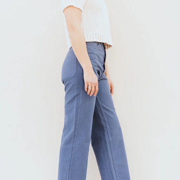 Jesse Kamm Handy Pant in Mechanic’s Blue, size 2 - Picture 2 of 14